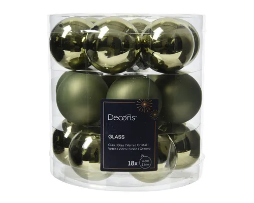 Weihnachtsbaumschmuck Grün von Kaemingk