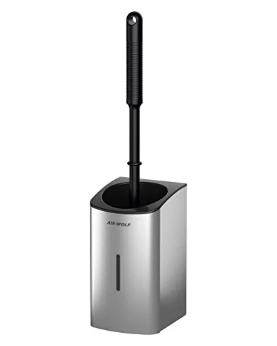 AIR-WOLF WC-Bürstenhalter Alpha, Edelstahl gebürstet von AIR-WOLF