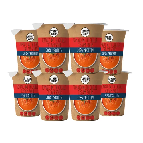 Street Soup 8er Set Tomatencremesuppe