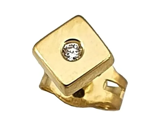 Herrenohrring Gold 585 Brillant 0.01 ct. Ohrstecker Stecker Ohrring für Herren