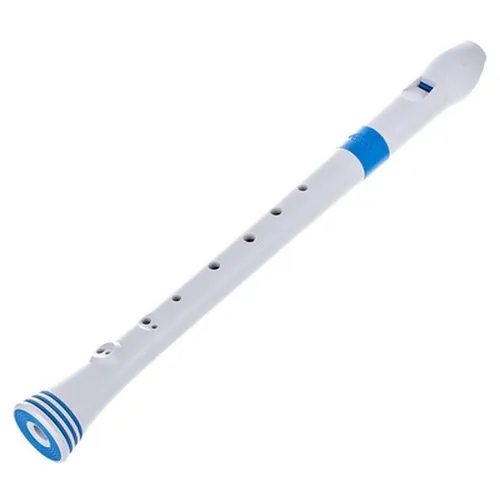 Nuvo Soprano Recorder White-Blue