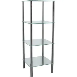 Xxxl Regal aus Glas mit 4 Fächern von HAKU Möbel