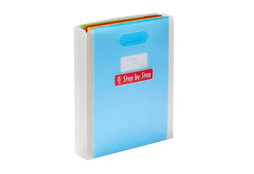 Step by Step Hefter Heftbox mit Tragegriff, transparent, bis DIN A4, K