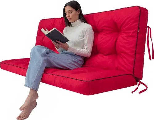 Gartenkissen „Pola“ – 180×105 cm – wasserabweisend, UV-beständig, für Schaukel & Bank | Hobbygarden