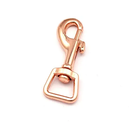 Karabinerhaken Rose 62 x 24mm mit Wirbel Gurt B 15mm Karabiner 10