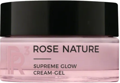 Annemarie Borlind Rose Supreme Glow Cream-Gel 50 ml - Sonstige Gesichtspflegeartikel mit exklusivem PR3-Rosenkomplex, der Blue Light schützt und die Haut strahlend pflegt. Vegan und ohne Mineralölderivate.
