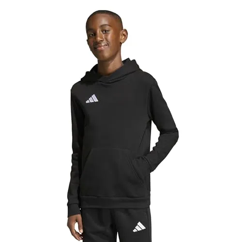 Produktbild adidas Unisex Kids Entrada26 Hoodie, Schwarz/Weiß, 9-10 Jahre