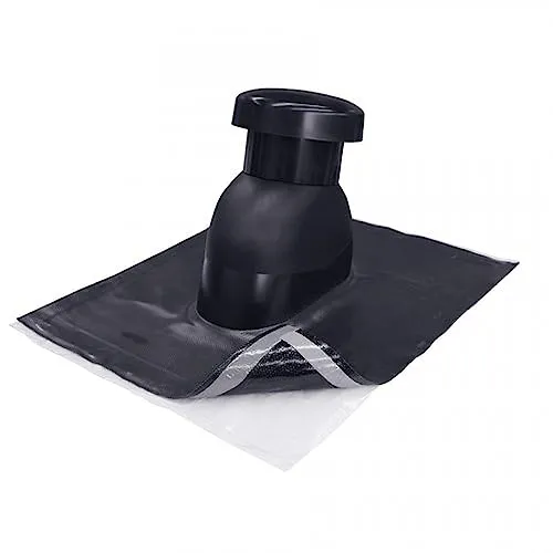 Klöber KE9526-16-SF-9721 Metalldach Universal Lüfterhaube Ø 160mm 56 x 50 cm anthrazit