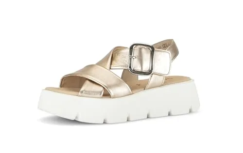 Gabor Damen Plateausandalen in gold von Gabor