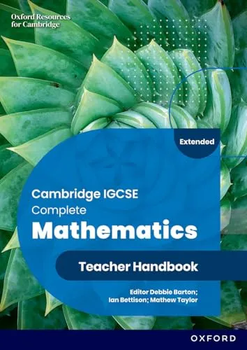 Produktbild Cie IGCSE and O Level Complete Maths Extended 6e Teacher Handbook (Cambridge IGCSE Complete Mathematics Extended)