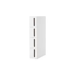 Songmics Nischenregal mit Rollen 45 cm x 17 cm x 84 cm