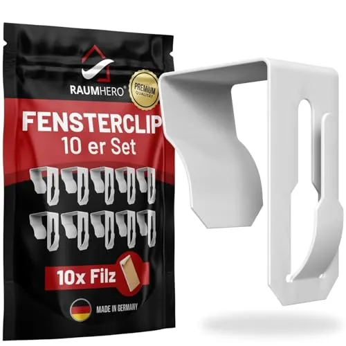 Raumhero Fensterhaken 100% Made in Germany in weiß von Raumhero