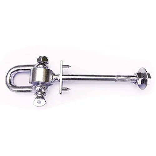 Gartenpirat Schaukelhaken mit Schäkel M12x140 mm für Balken bis 10 cm