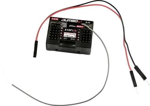 Amewi 10-Kanal Empfänger 2,4GHz - Sender & Empfänger, zuverlässige Verbindung mit 10 Kanälen für störungsfreies Steuern von RC-Modellen.