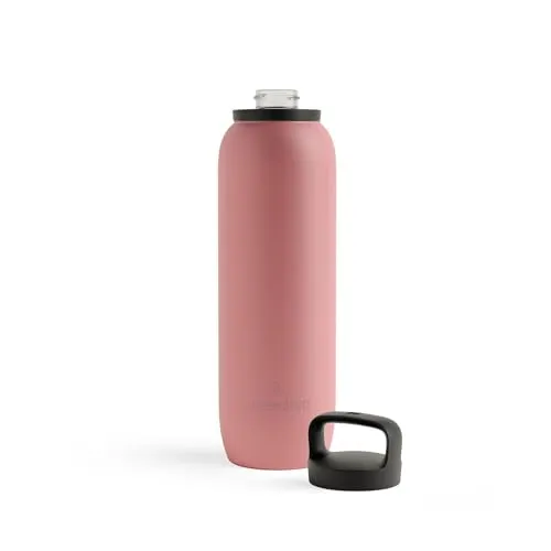 waterdrop® All Purpose Thermosflasche 1L. isolierte Edelstahl Trinkflasche. 24h kalt