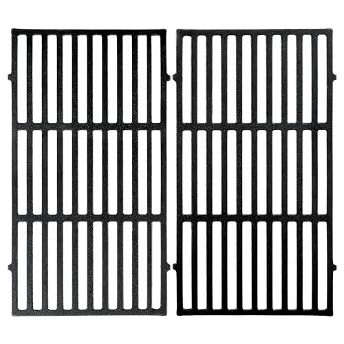 BBQ-Toro Gusseisen Grillrost Set (2 Stück) - Grillroste aus Gusseisen, ideal für Gas- und Holzkohlegrills, bieten optimale Wärmespeicherung und gleichmäßige Hitzeverteilung für perfekt gegrillte Speisen.
