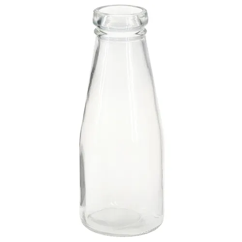 Glasflasche Dekoration Vase für Blumen und kreatives Basteln