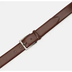 LLOYD Leather Belt W100 Chestnut - Herren-Gürtel aus echtem Leder, stilvolles Design mit Dornschließe und fünf gestochene Löcher für optimale Anpassung, ideal für jeden Anlass.