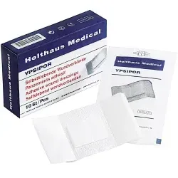 Holthaus Medical YPSIPOR Wundverband steril, saugstark 40977 , 1 Packung = 10 Stück, Maße: 15 x 10 cm