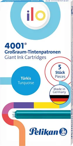 Pelikan Großraum-Tintenpatronen ilo 4001 GTP/5 türkis