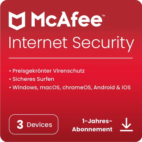 McAfee Internet Security 3 Geräte