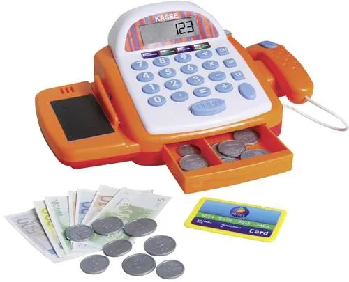 BEK Registrierkasse mit Funktion Zubeh - Beeboo Kitchen Registrierkasse mit Scanner, inklusive Zubehör und Taschenrechnerfunktion für Kinder ab 2 Jahren