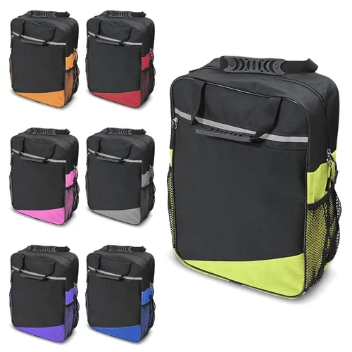 Biscay Mobilitätstasche - Grün - Taschen & Körbe für Rollstühle & Scooter, strapazierfähig, wasserdicht und mit reflektierendem Streifen für optimale Sichtbarkeit bei Dunkelheit.