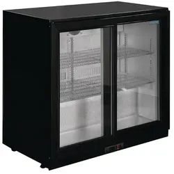Polar Serie G Barkühlschrank mit 2 Schiebetüren 198L von Polar