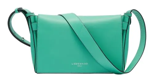 Liebeskind 405-Xbody S HILLA Tok.SHEEP jade - Umhängetasche aus feinem Lammleder mit verstellbarem Schultergurt, elegantes Design und viel Stauraum für den urbanen Alltag.