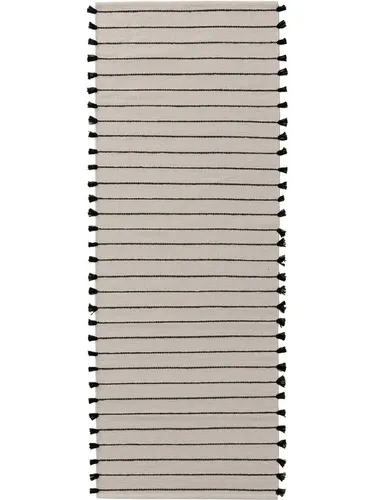 benuta Pop Baumwollteppich Bo Ivory 70x200 cm - Der benuta Pop Baumwollteppich in Ivory bringt Stil und Komfort in dein Zuhause. Mit seiner vielseitigen Gestaltung passt er perfekt in jedes Interieur und sorgt für ein gemütliches Ambiente.