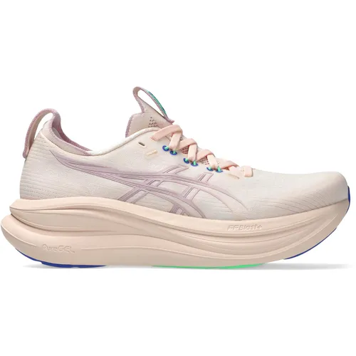ASICS Gel-Nimbus 28 Sneaker – Bequemer Laufschuh - Leichtgewichtiger Sneaker mit FLYTEFOAM Blast+ Polsterung für hohen Tragekomfort. Atmungsaktives Obermaterial und elastische Sohle für dynamisches Laufen. Ideal für regelmäßiges Training auf der Straße.