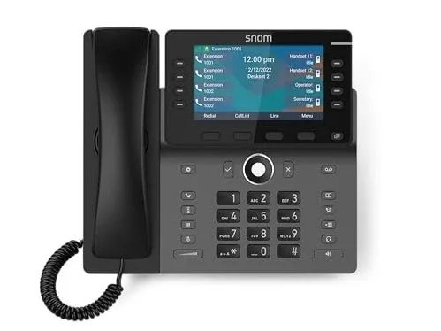 Snom m58 DECT Mobilteil (4631) - Schnurloses Erweiterungstelefon mit Bluetooth, Rufnummernanzeige und Freisprecheinrichtung für flexible Kommunikation