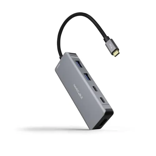 Nanocable 6-in-1 USB-C HUB