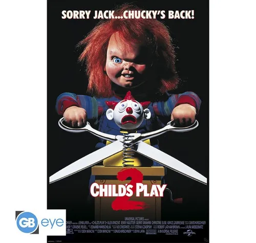 ABYstyle Poster Poster 91,5 x 61 cm Chucky - Child's play 2, Maxi Poster von Abystyle 91,5 x 61 cm