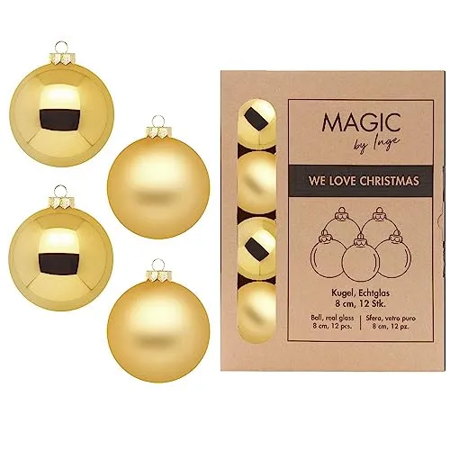 Kugel Inkagold von INGE-GLAS