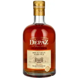 Depaz Rhum Vieux Agricole Plantation 45% Vol. 0,7l – Premium Rum aus Martinique