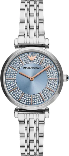 EMPORIO ARMANI Watch AR11594 - Armbanduhren für Herren, stilvolles Design mit 32 mm Edelstahlgehäuse und wasserdicht bis 30 m - perfekt für jeden Anlass.