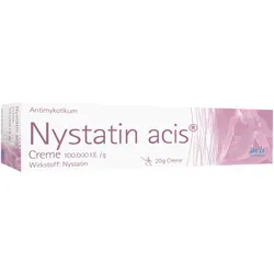 Nystatin acis Creme 20 g