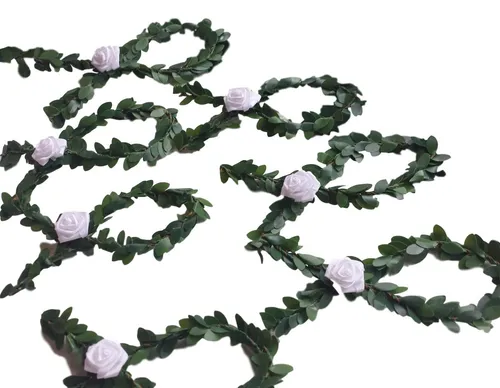 10x Fische weiß grün  Buchsbaum Streudeko Tischdeko Kommunion Taufe