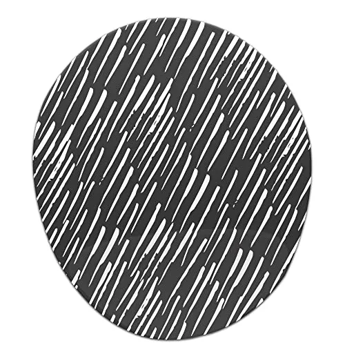 Bonamaison, Ergonomisches Mauspad mit Handgelenkauflage, Digital Bedruckt Mauspad Anti-Sehnenscheide Probleme, rutschfeste Unterseite, für Büro und Zuhause, Größe: 20x23 cm