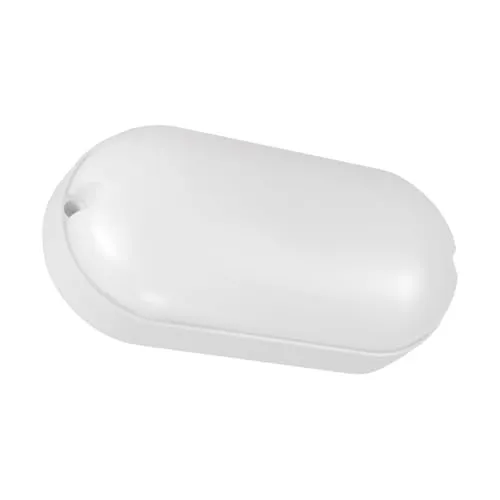 LED Kellerleuchte oval IP65 - 3900 K, 560 lm - Deckenleuchte für Innen und Außen, ideal für Feuchträume mit IP65 Schutz, blendarme Lichtstreuung und fest verbautem LED Leuchtmittel für neutralweißes Licht.