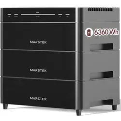 MARSTEK Venus A 2.12–12.72 kWh Energiespeicher mit Erweiterungsakkus - Intelligentes Energiespeichersystem mit 2,12 kWh Kapazität, erweiterbar bis 12,72 kWh. Ideal für moderne Haushalte, bietet effizientes Energiemanagement und Notstromversorgung für zuverlässige Energieunabhängigkeit.