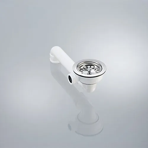 Universal Siebkorbventil 114 mm mit Raumschaffer – Handbetätigt für Spülen