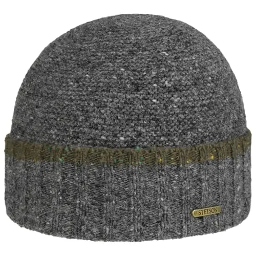 Stetson Donegal Strickmütze Beanie für Herren – Elegante Wintermütze aus Italien