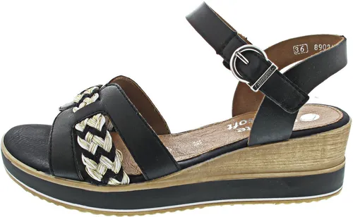Remonte Sandalette - Wanderschuhe - Diese trendige Sandale mit gepolsterter Decksohle und praktischen Klettverschluss bietet besten Halt und ist ideal für warme Sommertage.