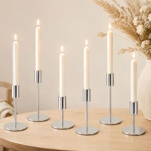 Kerzenständer Silber von Gyism