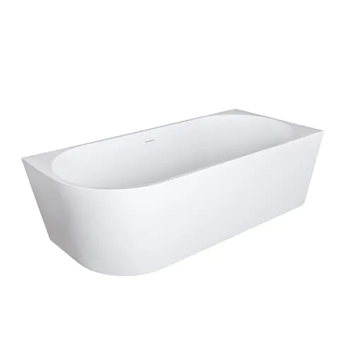 Produktbild Aloni Halb-Freistehende Badewanne Eckwanne 180x80