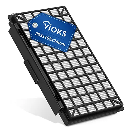 VIOKS 1x Hepa Filter Staubsauger Ersatz für Bosch Staubsauger Filter 00579496 BBZ154HF - Filter für Staubsauger Bosch/Siemеns Ergomaxx'x Free'e Home Professional In'genius u.a.