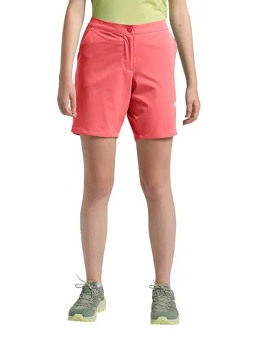 Jack Wolfskin Damen Hiking Alpine Wander-Shorts, Sunset Coral, 46 EU - Damen Outdoor Shorts mit elastischer Taille, 2 Hüfttaschen und Rückentasche für optimalen Tragekomfort beim Wandern.