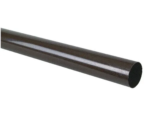 Produktbild Marley Fallrohr Kunststoff rund Schokoladenbraun RAL 8017 Ø 75 mm L= 2500 mm